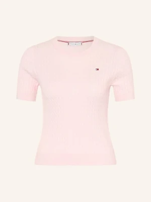 Tommy Hilfiger Dzianinowa Koszulka rosa