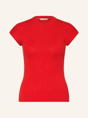 Tommy Hilfiger Dzianinowa Koszulka rot
