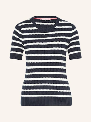 Tommy Hilfiger Dzianinowa Koszulka schwarz