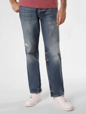 Tommy Hilfiger Dżinsy - Six Years East Mężczyźni Bawełna niebieski jednolity,