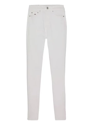 Tommy Hilfiger Dżinsy - Skinny fit - w kolorze białym rozmiar: W30/L30