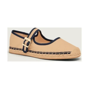 Tommy Hilfiger Espadryle BUCKLE MARYJANE | z dodatkiem skóry