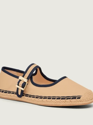 Tommy Hilfiger Espadryle BUCKLE MARYJANE | z dodatkiem skóry