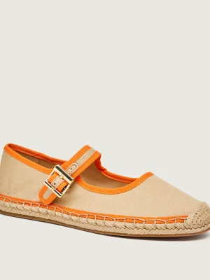 Tommy Hilfiger Espadryle BUCKLE MARYJANE | z dodatkiem skóry