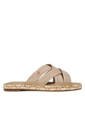 Tommy Hilfiger Espadryle Chambray Espadrille Mule FW0FW08501 Beżowy