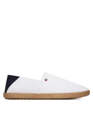 Tommy Hilfiger Espadryle Core Hilfiger Espadrille Textile FM0FM05792 Biały