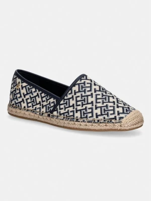 Tommy Hilfiger espadryle damskie TH MONOGRAM JACQUARD ESPADRILLE