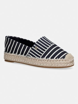 Tommy Hilfiger espadryle damskie TH PLATFORM ESPADRILLE STRIPES