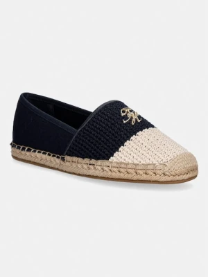 Tommy Hilfiger espadryle damskie TH SCRIPT CROCHET ESPADRILLE