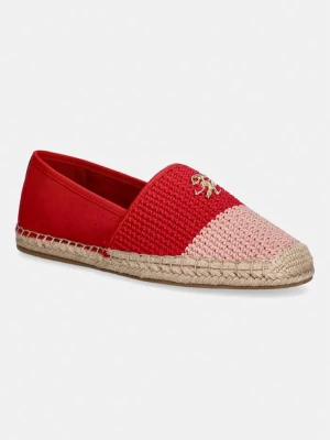 Tommy Hilfiger espadryle damskie TH SCRIPT CROCHET ESPADRILLE