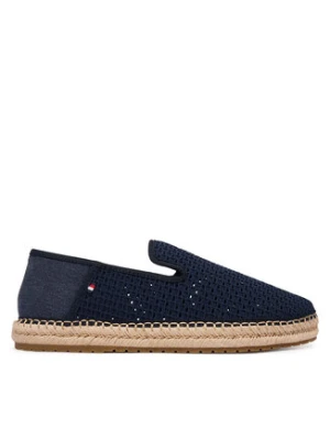 Tommy Hilfiger Espadryle Flex FM0FM05894 Granatowy