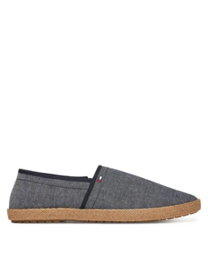 Tommy Hilfiger Espadryle Hilfiger Chambray Espadrille FM0FM05391 Niebieski