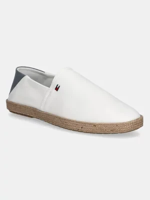 Tommy Hilfiger espadryle HILFIGER ESPADRILLE CORE TEXTILE kolor biały FM0FM05353