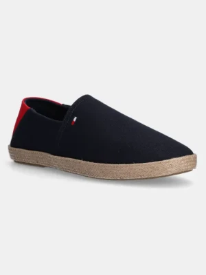 Zdjęcie produktu Tommy Hilfiger espadryle HILFIGER ESPADRILLE CORE TEXTILE kolor granatowy FM0FM05353