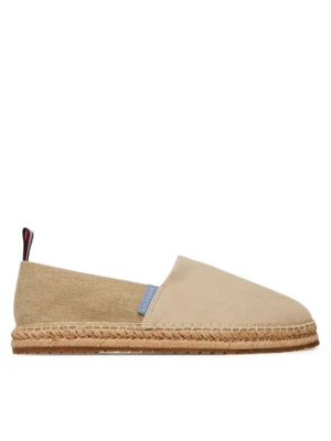 Tommy Hilfiger Espadryle Hilfiger Flex Mix Espadrille FM0FM05497 Beżowy