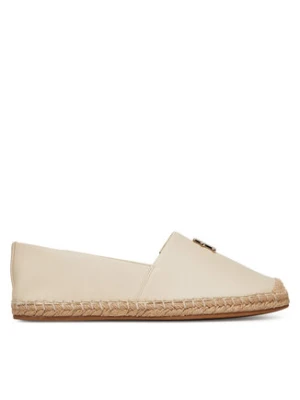Tommy Hilfiger Espadryle Th Logo Leather Espadrille FW0FW08540 Beżowy