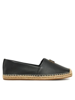 Zdjęcie produktu Tommy Hilfiger Espadryle Th Logo Leather Espadrille FW0FW08540 Czarny