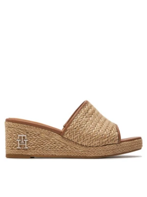 Tommy Hilfiger Espadryle Th Rope Wedge Sandal FW0FW07927 Beżowy