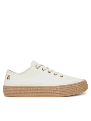 Tommy Hilfiger Espadryle Vulc Espadrille Sneaker FW0FW08404 Biały
