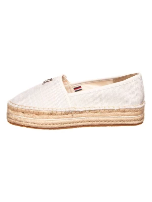 Tommy Hilfiger Espadryle w kolorze kremowym rozmiar: 37