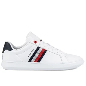 Tommy Hilfiger Essential Leather Cupsole Trainers > FM0FM03424-YBR