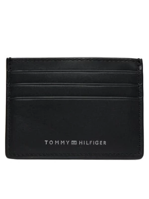 Tommy Hilfiger Etui na karty kredytowe Th Spw Leather Cc Holder AM0AM11845 Czarny
