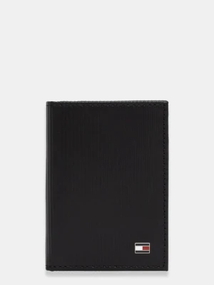 Tommy Hilfiger etui na karty skórzane kolor czarny AM0AM13967