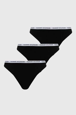Tommy Hilfiger Figi (3-pack) kolor czarny UW0UW02828
