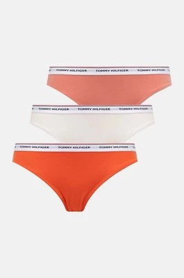 Tommy Hilfiger figi 3-pack kolor pomarańczowy UW0UW04895