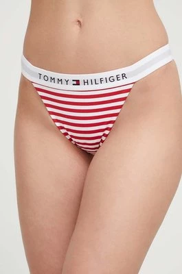 Tommy Hilfiger figi kąpielowe kolor czerwony