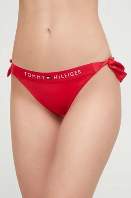 Tommy Hilfiger figi kąpielowe kolor czerwony UW0UW04497