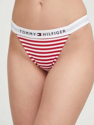 Tommy Hilfiger figi kąpielowe kolor czerwony