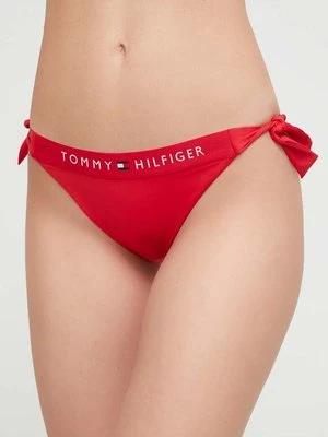 Tommy Hilfiger figi kąpielowe kolor czerwony UW0UW04497