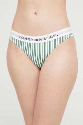 Tommy Hilfiger figi kąpielowe kolor zielony