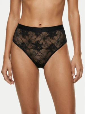 Tommy Hilfiger Figi klasyczne z wysokim stanem UW0UW06269 Czarny