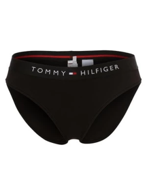 Tommy Hilfiger Figi Kobiety Bawełna czarny jednolity,