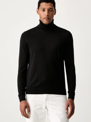 Tommy Hilfiger golf męski wełniany czarny
