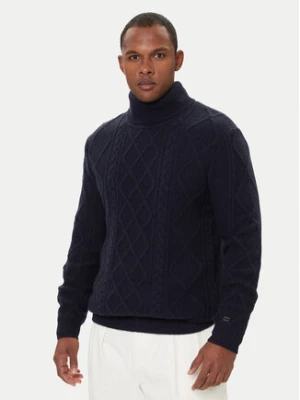 Tommy Hilfiger Golf MW0MW40914 Granatowy Regular Fit