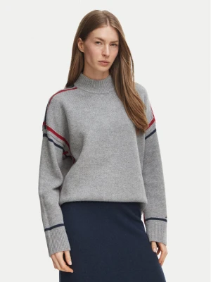Tommy Hilfiger Golf WW0WW51430 Szary Relaxed Fit