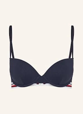 Tommy Hilfiger Góra Od Bikini Push-Up blau