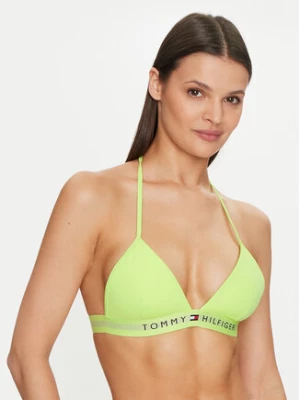 Tommy Hilfiger Góra od bikini UW0UW04109 Zielony