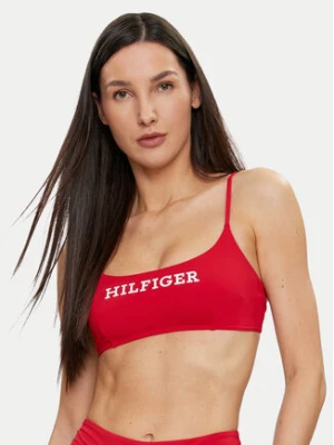 Tommy Hilfiger Góra od bikini UW0UW05302 Czerwony