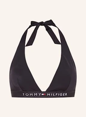 Tommy Hilfiger Góra Od Bikini Wiązana Na Szyi schwarz