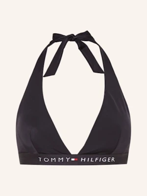 Tommy Hilfiger Góra Od Bikini Wiązana Na Szyi schwarz