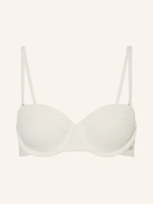 Tommy Hilfiger Góra Od Bikini Z Fiszbinami beige