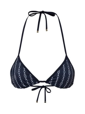 Tommy Hilfiger Góra od bikinigo Kobiety niebieski wzorzysty,