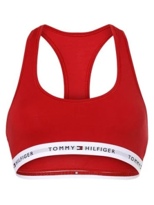 Tommy Hilfiger Gorset damski Kobiety Dżersej czerwony jednolity, S/M