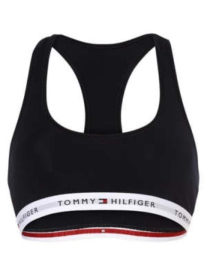 Tommy Hilfiger Gorset damski Kobiety Dżersej niebieski jednolity, S/M