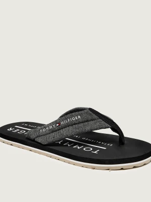 Tommy Hilfiger Japonki CHAMBRAY | z dodatkiem lnu
