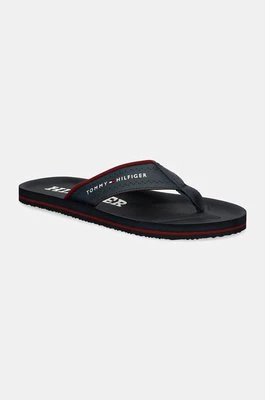 Tommy Hilfiger japonki COMFORT HILFIGER BEACH SANDAL męskie kolor granatowy FM0FM05235